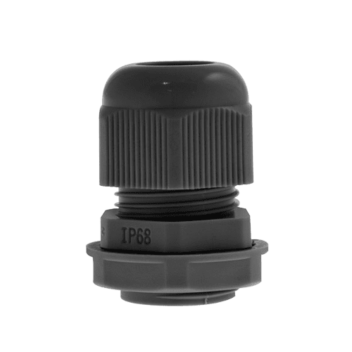 Unicrimp 25MM IP68 GLAND NYLON BLACK 10 Pack