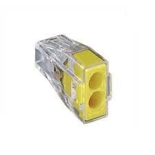 WAGO 773 SERIES 24A 2-WAY PUSH-WIRE CONNECTOR 100 PACK