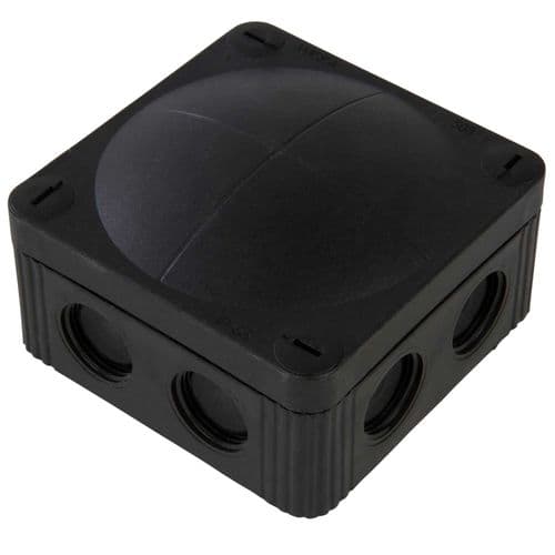 Wiska COMBI 308 BK Junction box, polypropylene