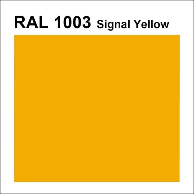 Topcoat / Flowcoat RAL 1003 Signal Yellow