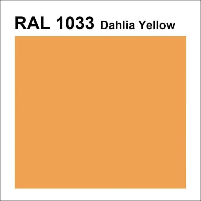 Topcoat / Flowcoat RAL 1033 Dahlia Yellow