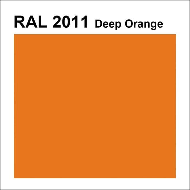 Topcoat / Flowcoat RAL 2011 Deep Orange