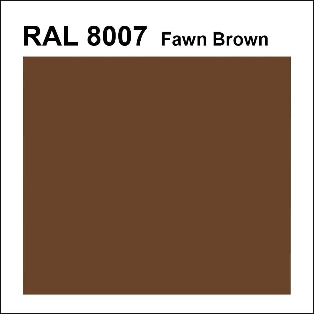 Topcoat / Flowcoat RAL 8007 Fawn Brown