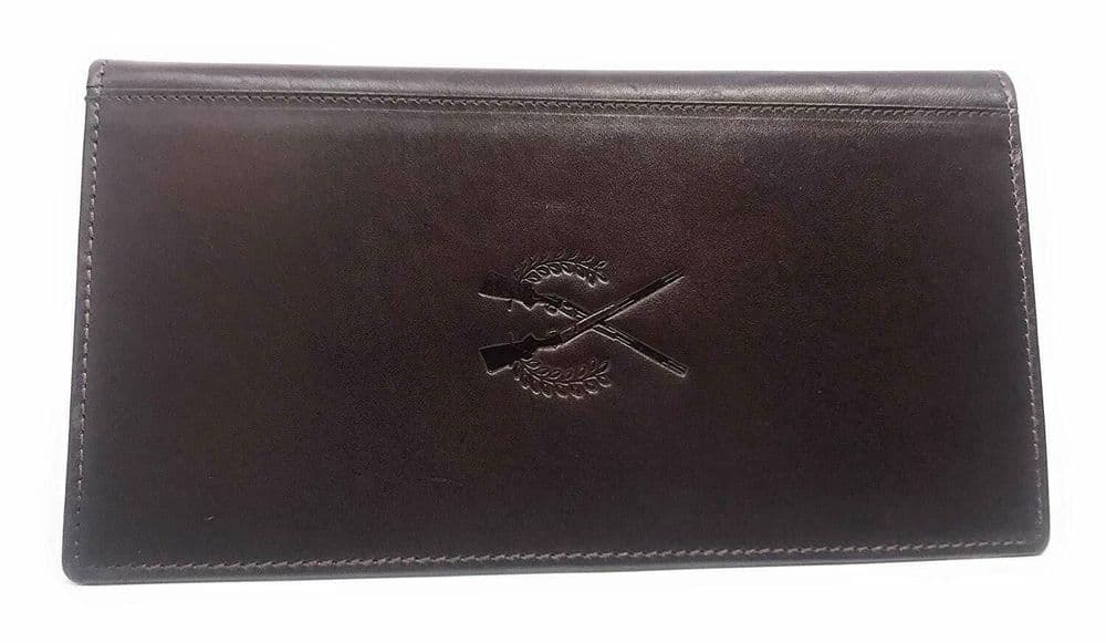 Shotgun & Firearm Gun Certificate Wallet Licence Holder Premium Leather