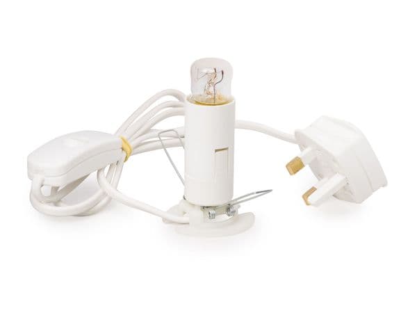 High-Quality (tested) Spare Cable with 1 free Bulb included (For Lamps), Himalayan Salt Lamps, on sale here.