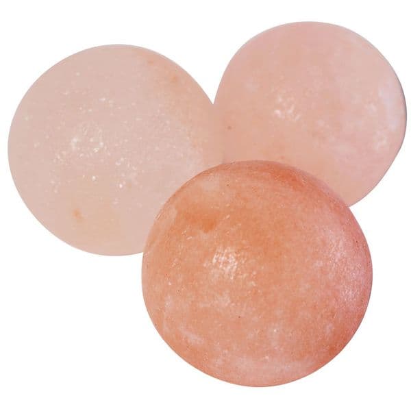 Premium Himalayan Salt Massage Balls set of 3 (all 2inch) on sale here www.saltanltd.com