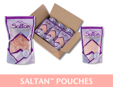 Saltan™ Himalayan Salt - Retail Pouches