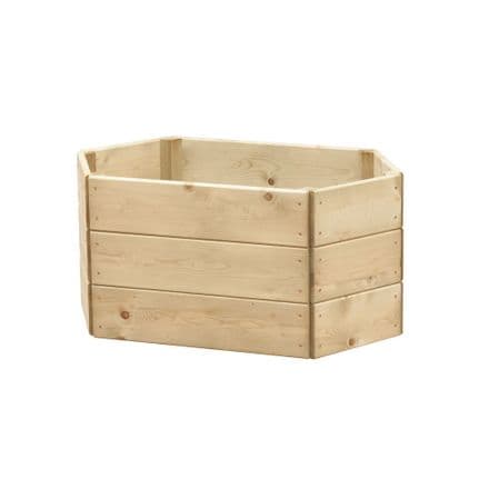 Greena Extended Hexagonal Raised Bed - 3 Tiers