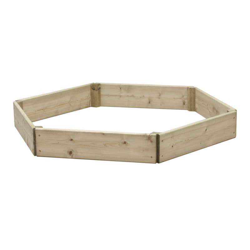 Hexagon Timber Raised Bed from only £32.95