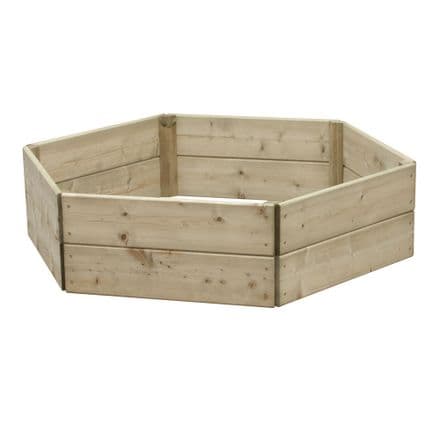 Greena Hexagonal Raised Bed - 2 Tiers