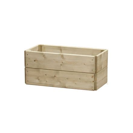 Greena Rectangular Raised Bed - 2 Tiers