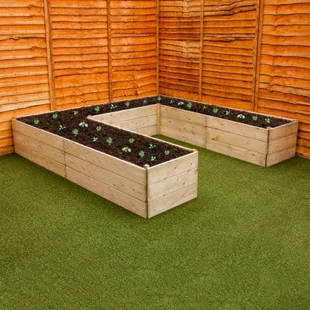 Greena U-Shaped Planter