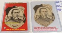 * 1886 Arthur Wharton ROOKIE CARD Darlington F.C. Baines THE WORLD's 1st-EVER SOCCER CARD !