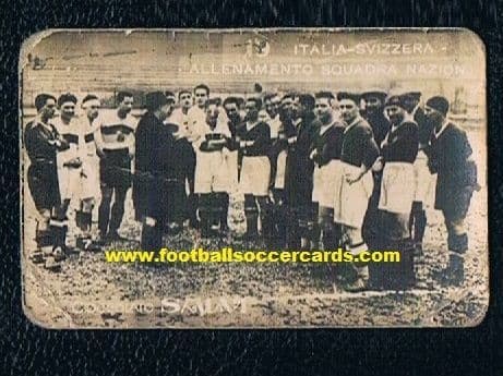 - 1928 Salvi Chox Rossetti, Combi, Conti Caligaris Libonatti & Baloncieri Italy team v Switzerland