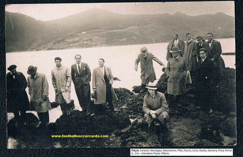 - 1935 Italy WC34 champs in Austria, DeMaria Mascheroni & Orsi, MonzeglioFaccio De Maria Pozzo Piola