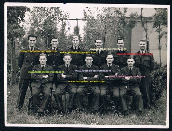 - 1945 *STAR ITEM* RAF All-Stars Billy Liddell WOL Williams BORO Hardwick STOKE Franklin BRUM 2 etc