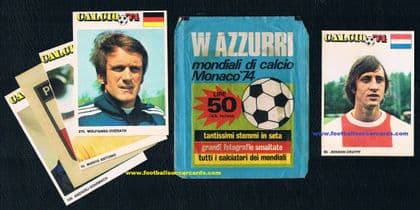 * 1974 Johann Cruyff Ajax MINT fresh from EDIRAF packet, Cruyff wrapper & 4 other cards GREAT FIND!