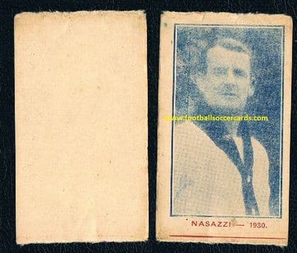 0_ 1930 Nasazzi captain of Uruguay and 1st man to hold aloft a won World Cup WC30 made in Montevideo