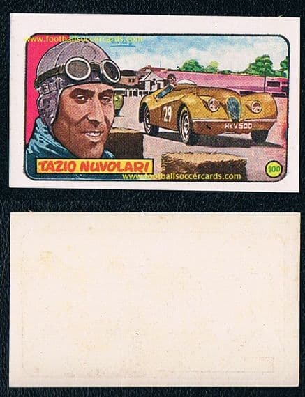 0- 1951 Nuvolari Heroes Mundiales Spain near MINT unused
