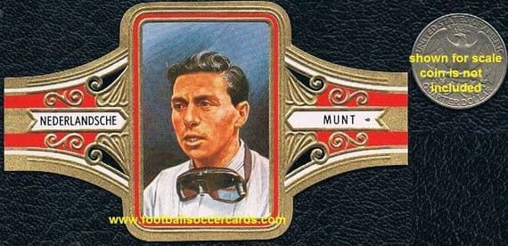 0_ 1960s Dutch Munt cigar band F1 drivers Jim Clark LARGE BAND, gum card size