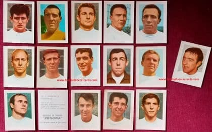0- 1966 Fedora 16 Canary Islands Roger Hunt Liverpool & England Winners set 16 x-rare cards OFFERS