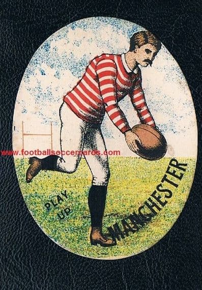 1880 's Manchester FC card by W.N. Sharpe, one of the earliest Manchester cards out there!