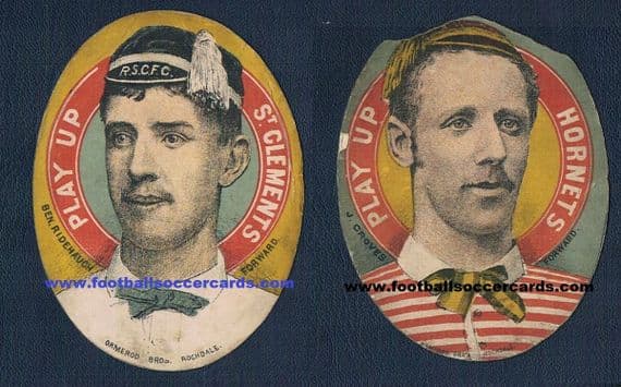 1880 's Ormerod Bros Rochdale Hornets St Clements Ben Ridehaugh J Groves