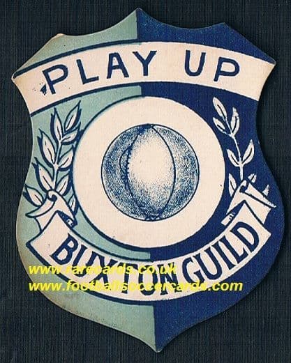 1880s Buxton FC Guild Toole or Briggs card