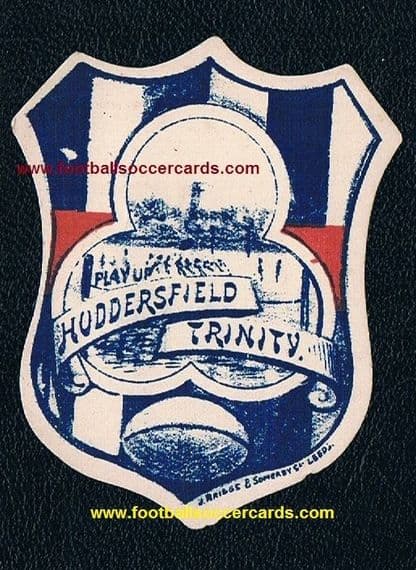 1880s Huddersfield Trinity card by Briggs