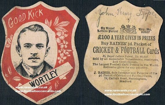 1880s Wortley rugby Haigh Baines