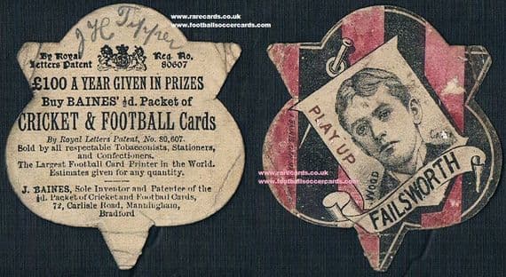 1884 Failsworth Wood rugby Baines