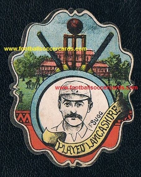1888 Frank Sugg HOP ATG LEGEND Lancs Everton Bolton Burnley Wednesday Derby OFFERS £3,500+ / SOLD!!
