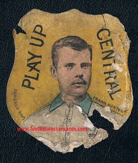 1888 only 1 known worldwide! Southport Central FC 1st ever card Frank Horton John Bee 's Crown Inn