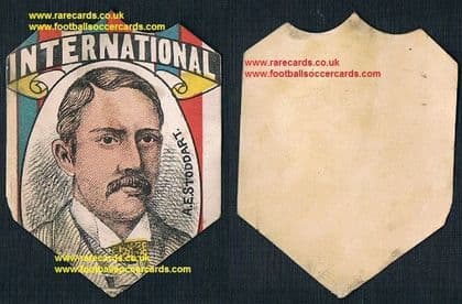 1888 W N Sharpe card Andrew Stoddart England captain cricket & rugby