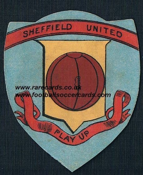 1890 Sharpe's early football card of Sheffield United