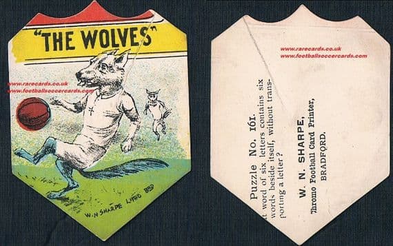 1890s Sharpe's Wolverhampton Wanderers