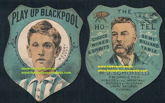 1895 Baines Fleece Blackpool W.Corry