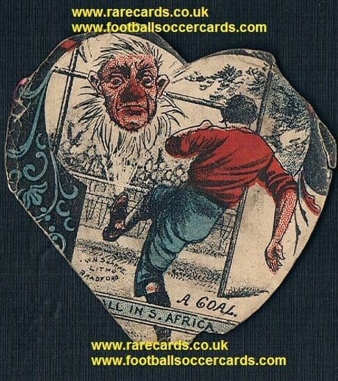 1896 Jameson Raid South Africa rugby football W.N. Sharpe trade card Paul Kruger, like Tom Witt