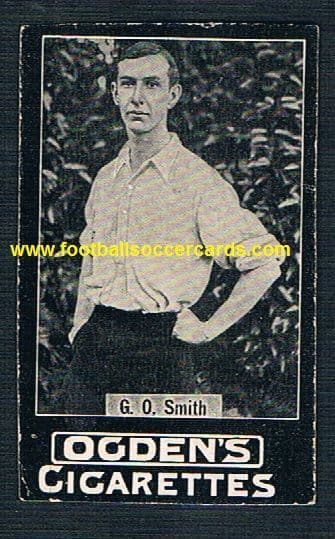 1900 -01 G.O. Smith Ogden Cigarette card,plain back type faults so low price