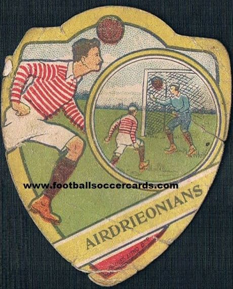 1900 Airdrieonians Scotland Baines soccer card LOW PRICE