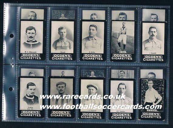 1900 Tabs brown SET 25 cards & G O Smith