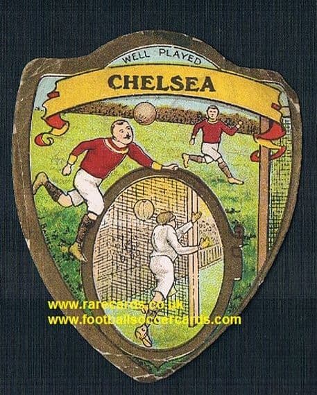 1900s Chelsea Edwardian Baines football card