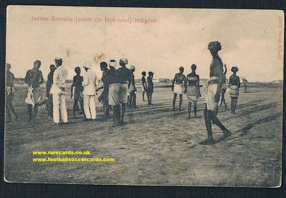 1900s French Somalia Djibouti football pc