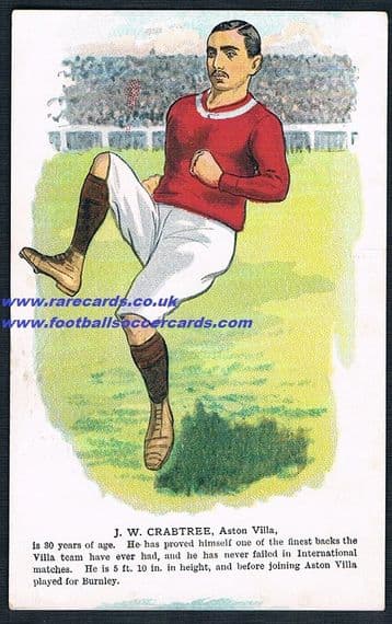 1901 Herriot Villa Burnley Jimmy Crabtree