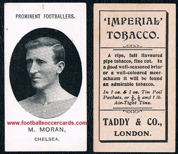 1907 Taddy Chelsea Prominent Footballers Moran