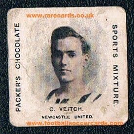 1909 Colin Veitch Newcastle United Packer SOLD - but I have a better one in my collection - offers