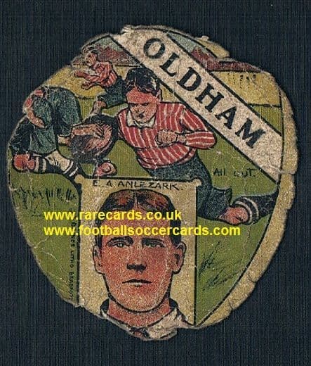 1910 Ernest A. George Anlezark Australia rugby league union legend Oldham Kangaroos