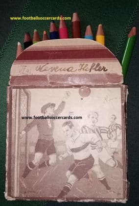 1910 Faber AWF 805 Football box pencils BAVARIA - ANTIQUE - Bayern was outside Germany til 1920