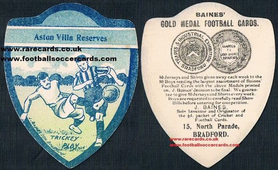 1910s Aston Villa Reserves Baines