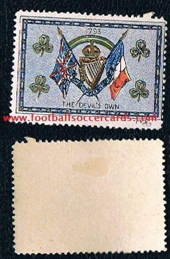 1914 Military stamp Connaught Rangers The Devil's Own Galway Irish line infantry regiment stamp
